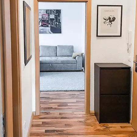 Apartmán Zentrum, 4personen, Privater Parkplatz, Wifi, Modern, Ruhig Chemnitz (Saská Kamenice)